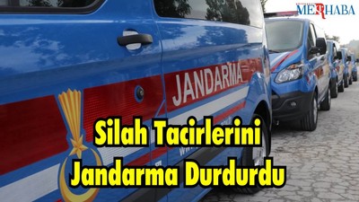 Silah Tacirlerini Jandarma Durdurdu