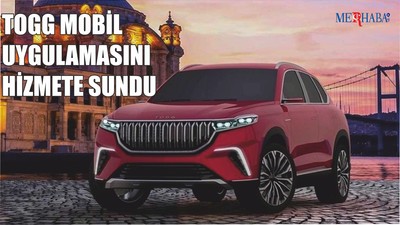 TOGG MOBİL UYGULAMASINI HİZMETE SUNDU