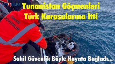 Yunanistan Göçmenleri Türk Karasularına İtti