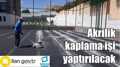 Akrilik kaplama işi yaptırılacak