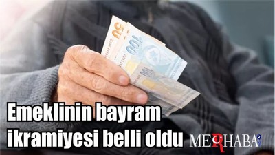 Emeklinin bayram ikramiyesi belli oldu