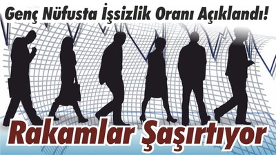 Genç Nüfusta İşsizlik Oranı Açıklandı! Rakamlar Şaşırtıyor