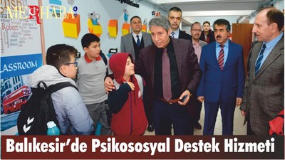 Balıkesir’de Psikososyal Destek Hizmeti