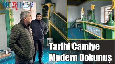Tarihi Camiye Modern Dokunuş