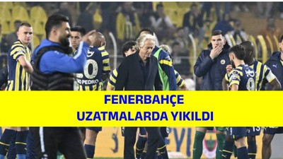 Fenerbahçe'de yine hüsran