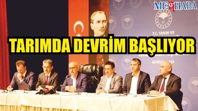 tarımda adeta bir devrim başlayacak