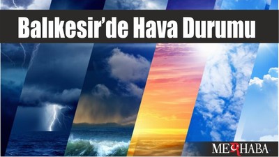Balıkesir’de Hava Durumu