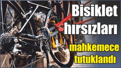 Son Dakika: Bisiklet hırsızları tutuklandı
