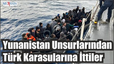 Yunanistan Unsurlarından Türk Karasularına İttiler
