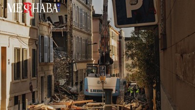Fransa'da bina çöktü: 2 kişi ölü