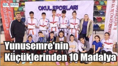 Yunusemre'nin Küçüklerinden 10 Madalya