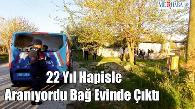 Hükümlü Bağ Evinde Çıktı