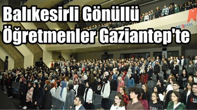 Gönüllü Öğretmenler Gaziantep'te
