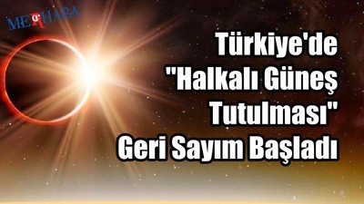 Türkiye'de "Halkalı Güneş Tutulması"