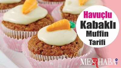 Havuçlu Kabaklı Muffin Tarifi: