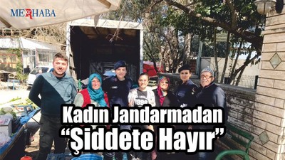 Kadın Jandarmadan Mesaj Var