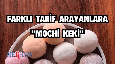 İlginç Tarif: Mochi Keki