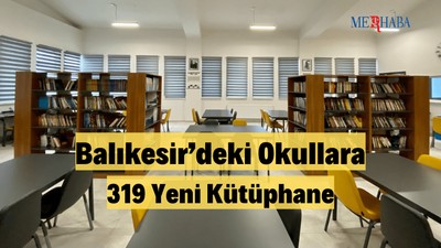 Balıkesir’deki Okullara Yeni Kütüphane