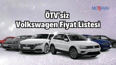 ÖTV'siz Volkswagen Fiyat Listesi
