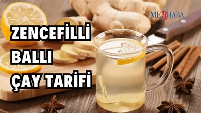 Zencefilli Ballı Çay