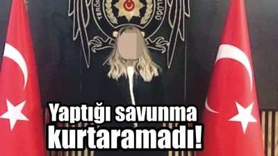Yaptığı savunma kurtaramadı!