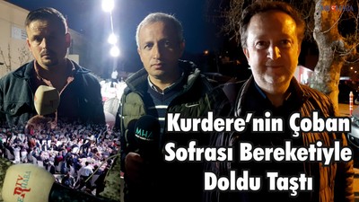 Kurdere’nin Çoban Sofrası Bereketli