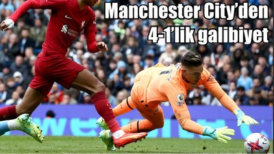 Manchester City’den 4-1’lik galibiyet