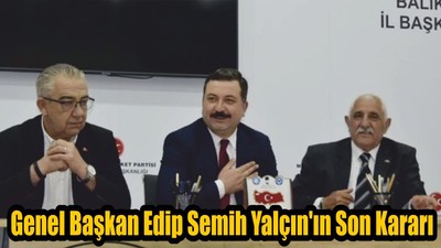 Balıkesir'de MHP İl Başkanı Belli Oldu
