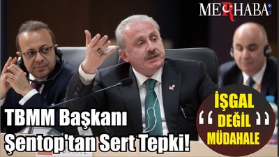 TBMM Başkanı Şentop'tan Sert Tepki!