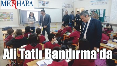 Ali Tatlı Bandırma'da