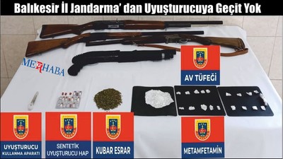 Jandarma’dan Uyuşturucuya Geçit Yok