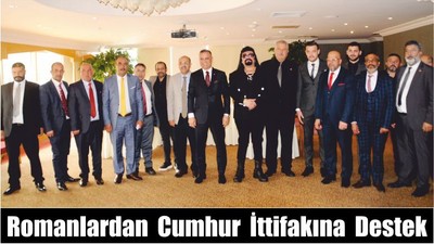 Romanlardan Beklenmedik Destek