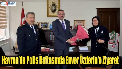 Polis Haftasında Enver Özderin'e Ziyaret