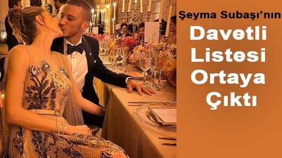 Subaşı'dan dikkat çeken davetli listesi
