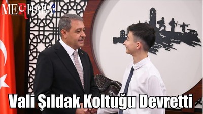 Vali Şıldak Koltuğu Devretti