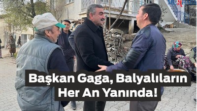 Başkan Balyalıların Yanında!