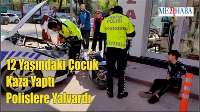 Kaza Yaptı Polislere Yalvardı