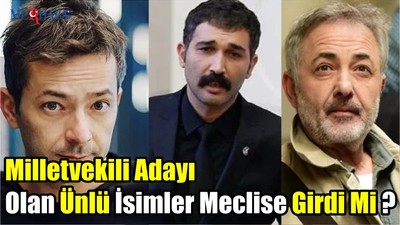 Milletvekili Adayı Olan Ünlü İsimler Meclise Girdi Mi ?