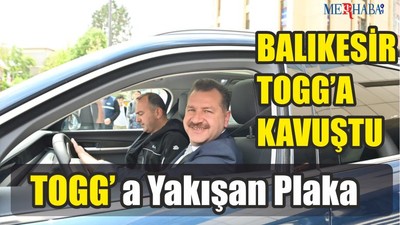 TOGG’ a Yakışan Plaka
