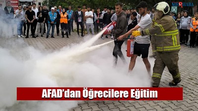 AFAD’dan Öğrecilere Eğitim