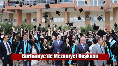Burhaniye’de Mezuniyet Coşkusu