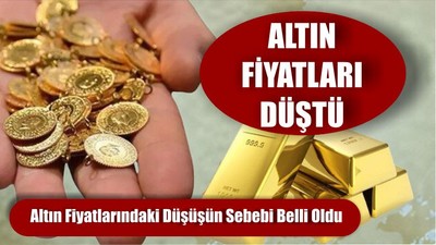 Altının Düşüş Nedeni Belli Oldu