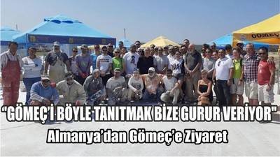 Almanya’dan Gömeç’e Ziyaret