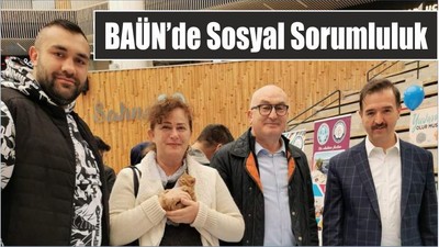 BAÜN’de Sosyal Sorumluluk