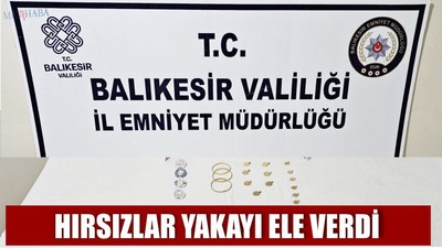 Hırsızlar Yakayı Ele Verdi