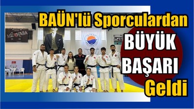 BAÜN'lü Sporculardan Büyük Başarı Geldi