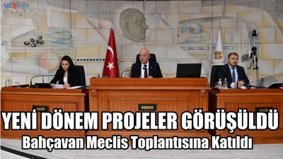 Bahçavan Toplantıya Katıldı
