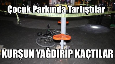 Çocuk Parkında Tartıştılar
