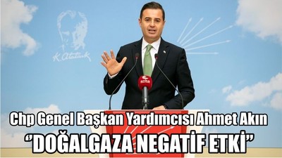 Doğalgaza Negatif Etki