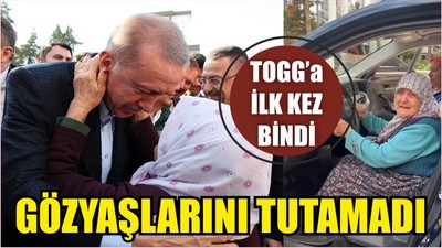 Cumhurbaşkanı ve Zülfiye Nine Göz yaşlarını Tutamadı